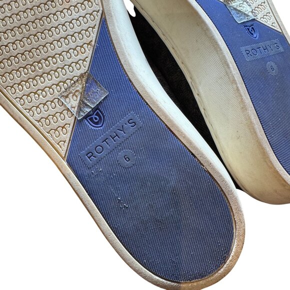 Rothy’s The original Slip On Shoes Women's Size 6 in Leopard Print Espresso Shot - Picture 10 of 10